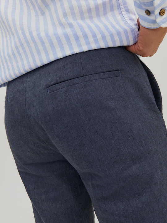 Trousers in Slim Fit Blue