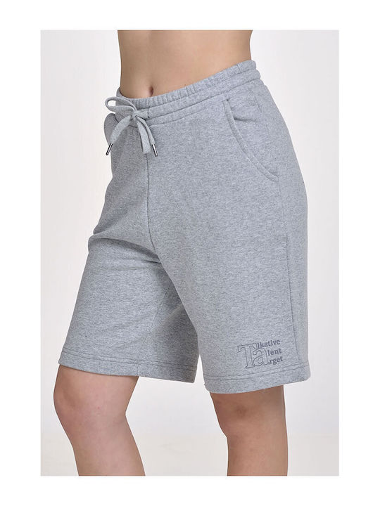 Women's Sporty Bermuda Shorts Gray