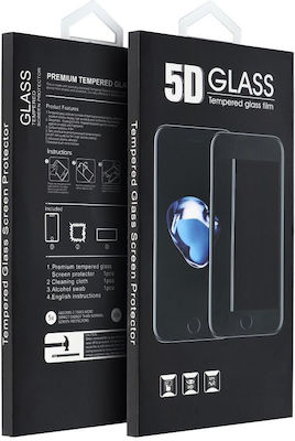 5D 0.3mm Full Glue Full Face Tempered Glass Μαύρο (Galaxy A14)