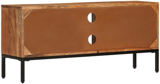 Stand TV Din Lemn Masiv Maro L110xA30xÎ50cm