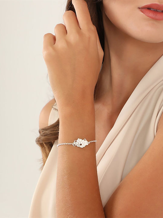 Folli Follie Oh Honey Damen Armband aus Silber