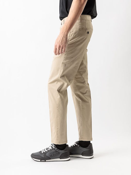 Trousers Chino Elastic Beige
