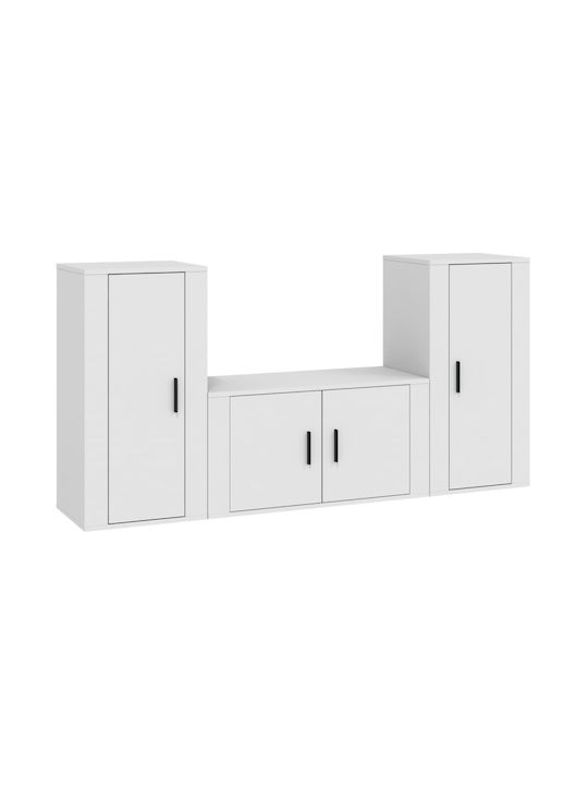 Wohnzimmer TV-Einheit Weiß L40xB34.5xH80cm