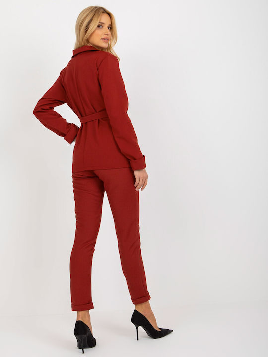 Lakerta Women's Blazer Red