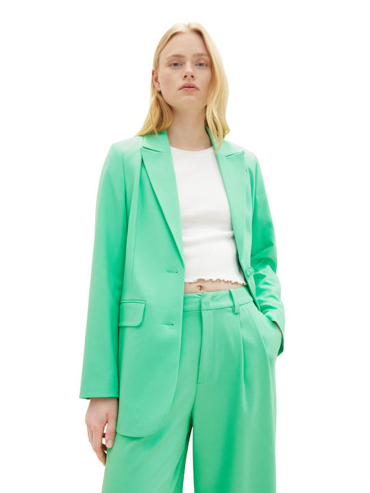 Tom Tailor Damen Blazer Grün