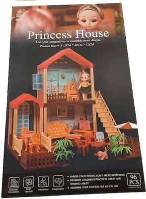 Zita Toys Princess House Κουκλόσπιτο Plastic Dollhouse 005.668-29