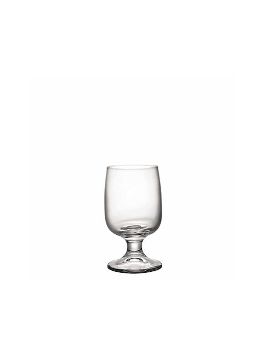 Bormioli Rocco Executive Set of Glasses for White and Red Wine made of Glass Stemmed 207ml 3pcs