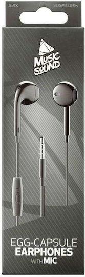 Cellular Line In-ear Handsfree με Βύσμα 3.5mm Μαύρο