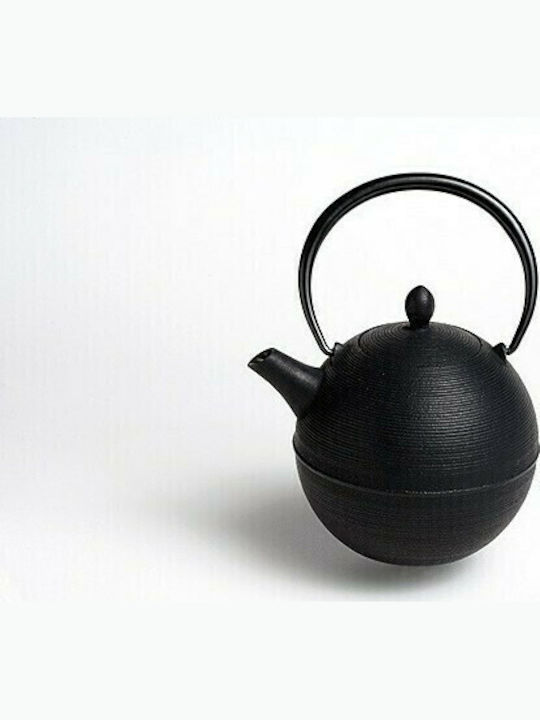 O Dromos tou Tsagiou Yushan Teapot Cast Iron Black 800ml