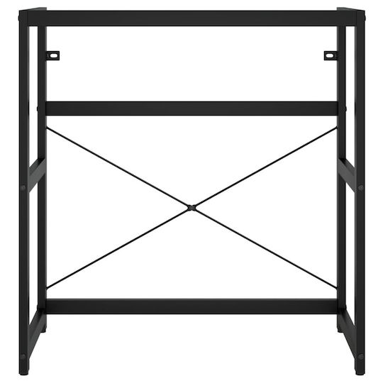 vidaXL Πάγκος με Νιπτήρα Μ81xΒ18.5xΥ39.5cm Λευκός