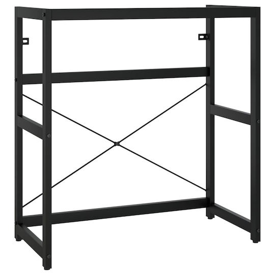 vidaXL Πάγκος με Νιπτήρα Μ81xΒ18.5xΥ39.5cm Λευκός
