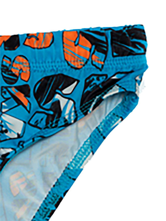 Tortue Kids Swimwear Swim Briefs Blue