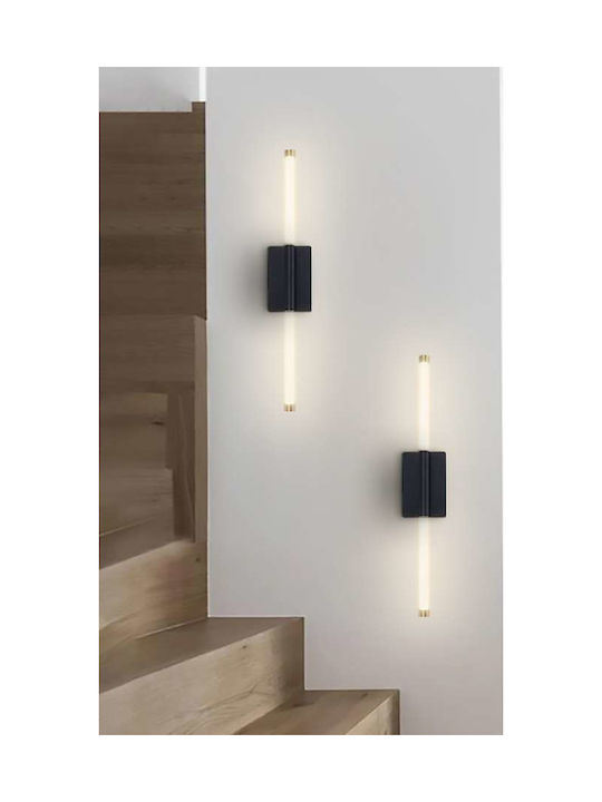 Atman Φωτιστικό Τοίχου LED Μαύρο 60εκ. Atman Φωτιστικό Τοίχου LED Μαύρο 60εκ.