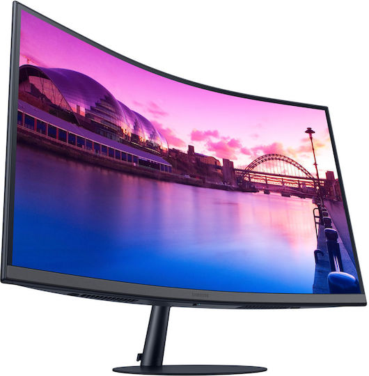 Samsung S39C VA Curved Monitor 27" FHD 1920x1080 με Χρόνο Απόκρισης 4ms GTG