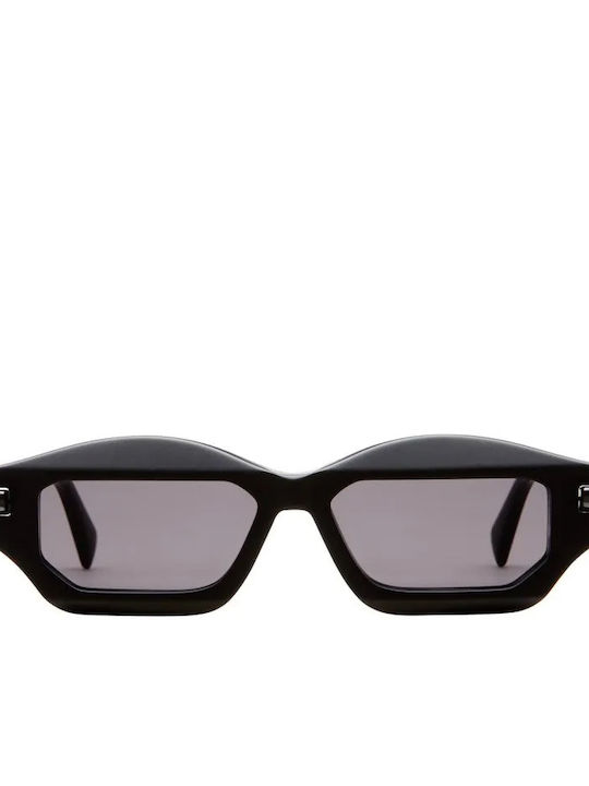 Kuboraum Q6 Sonnenbrillen mit BMM Rahmen und Gray Linse Q6 BMM