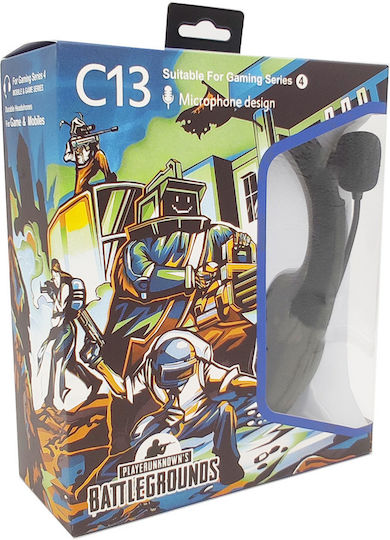Oakorn Oakorn C13 On Ear Gaming Headset cu conexiune 3,5mm Negru