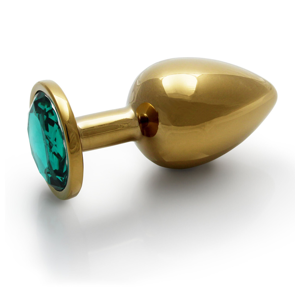 Shots Ouch Metal Butt Plug Anal Plug Gro Gold / Emerald Green | Skroutz  Germany