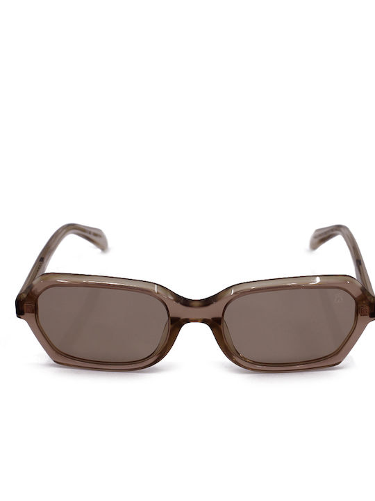 Tous Women's Sunglasses with Brown Acetate Frame and Brown Lenses STOB44 09HL