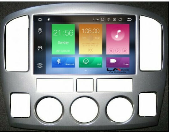 LM Digital Auto-Audiosystem für Suzuki Großer Vitara / Vitara 1998-2004 (Bluetooth/USB/WiFi/GPS/Apple-Carplay/Android-Auto) mit Touchscreen 6.8"