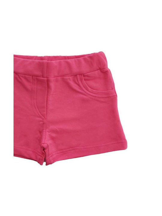 Joyce Șort/Bermude pentru copii din material textil Fuchsia