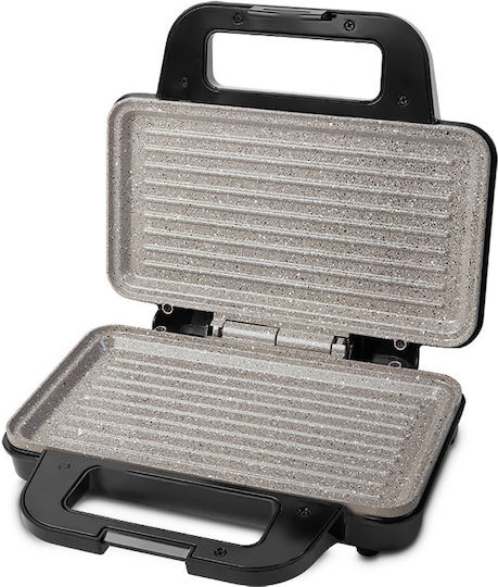 Izzy XL Сандвич тостер с керамични плочи за 2 Сандвичи 1000W Inox