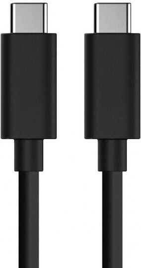 Cabletime CT-CM100 USB 2.0 Cable USB-C male - USB-C 100W Black 2m (CT-CM100-PB)