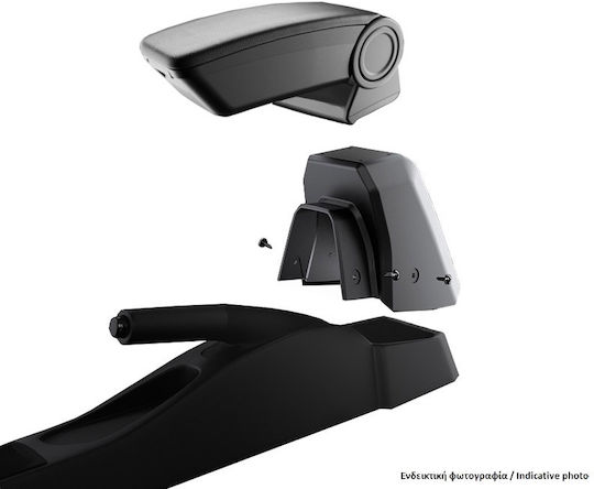 Rati Armster 3 Car PU Armrest for Suzuki SX4 S-Cross 2015-2020 Black