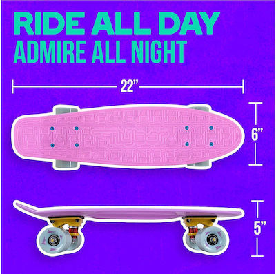 Flybar Cruiser 22'' Complete Penny Board Pink