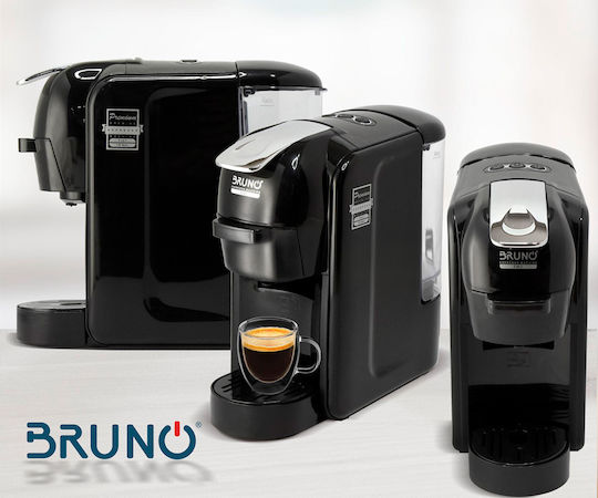 Bruno 3 σε 1 Multi Capsule Pressure 19bar Black