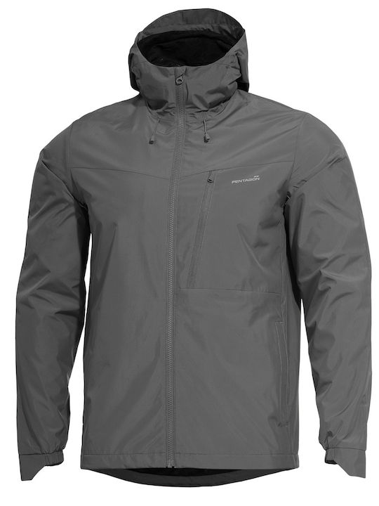 Anemos Winter Jacke Winddicht Cinder Grey