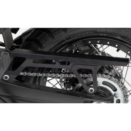 SW-Motech Προστατευτικό Αλυσίδας Μοτοσυκλέτας Keeway Easy Suzuki V-Strom 1050 Μαύρο