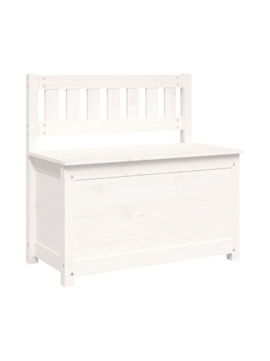 Bench Outdoor Wooden with Chest 80x41x77cm