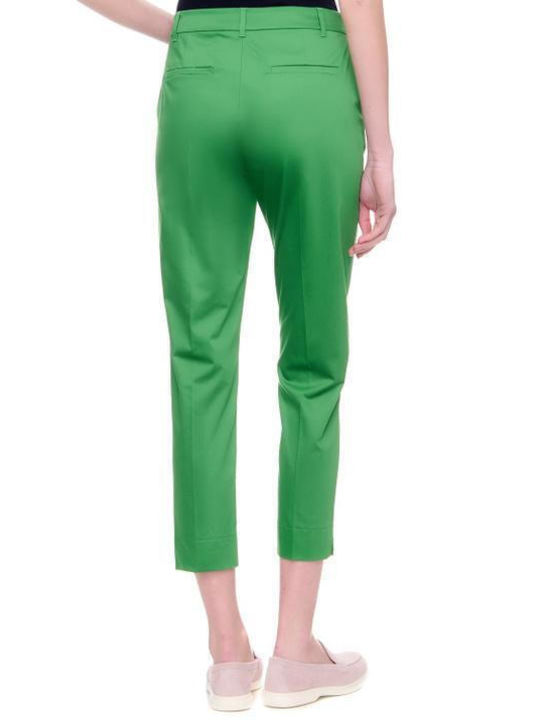 Pennyblack Nicole Women's Cotton Capri Trousers Green