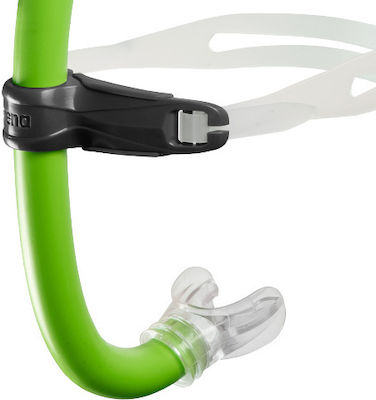 Arena Swim Snorkel Pro IIΙ Snorkel Green with Silicone Mouthpiece