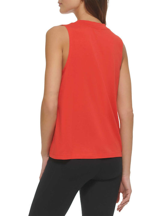DKNY Logo Μπλούζα Κόκκινη