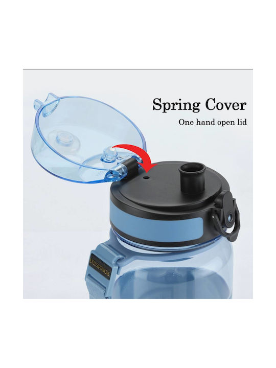 Uzspace Tritan Toxin-Free Leakpoof Plastic Water Bottle 500ml