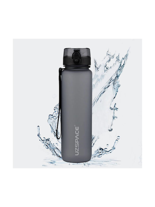 Uzspace Frosted Hydration Measured Leak Proof Water Bottle 1000ml