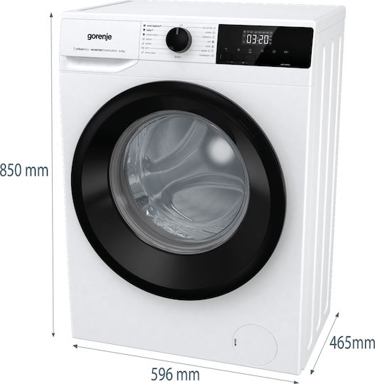 Gorenje WNHEI74SAS Πλυντήριο Ρούχων 7kg με Τεχνολογία Ατμού 1400 Στροφών 20010150