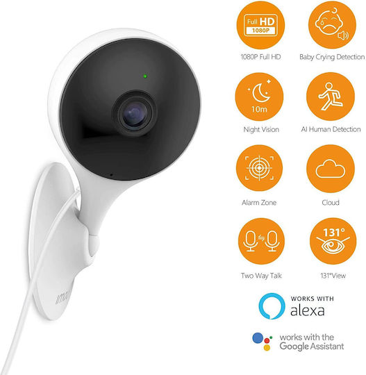 Imou Cue 2 IP Κάμερα Παρακολούθησης Wi-Fi Full HD 1080p με Αμφίδρομη Επικοινωνία και Φακό 2.8mm