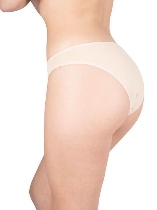 A.A UNDERWEAR Baumwolle Damen Slip Beige