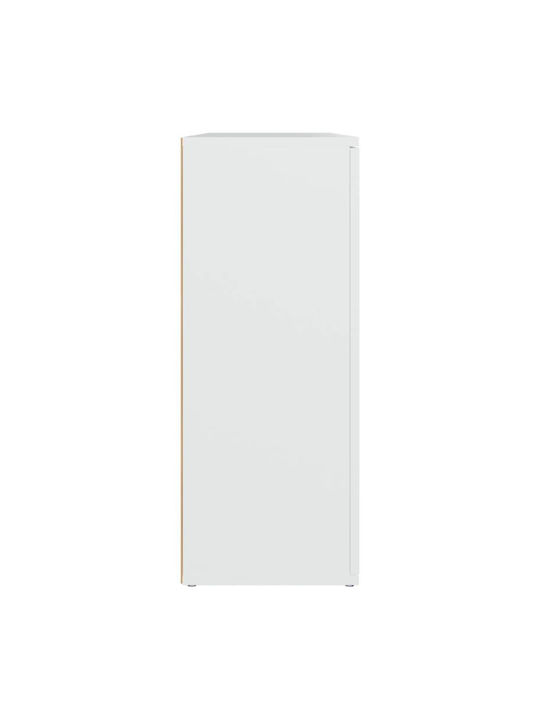 Μπουφές mit Schubladen Weiß 91x29.5x75cm