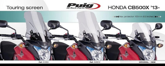 Puig Φιμέ Ζελατίνα Μοτοσυκλέτας για Honda CB 500X 6480H