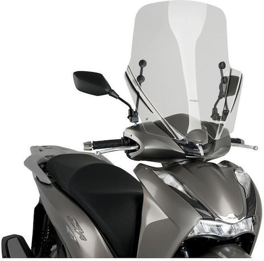 Puig Διάφανη Ζελατίνα Μοτοσυκλέτας για Honda Scoopy 20365W