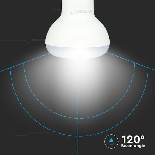 V-TAC LED Bulb 4.8W 86mm for Socket E14 and Shape R50 Warm White 470lm