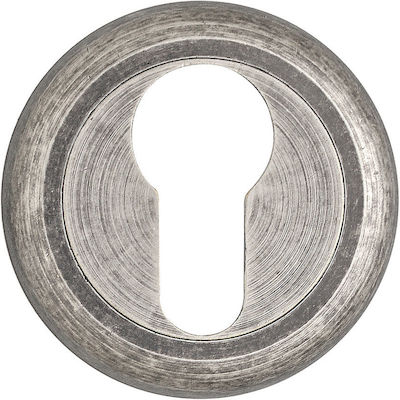 Roline Rosette - Door Escutcheon Silver