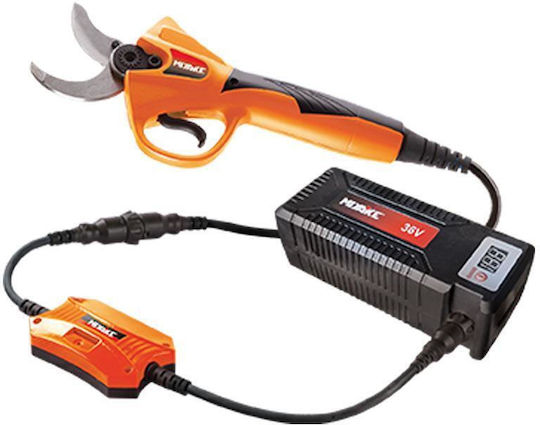 Miyake ES-4001 Baumschere Batterie Bürstenlos 36V 1x5Ah mit Maximalem Schnittdurchmesser 37mm im Transportkoffer