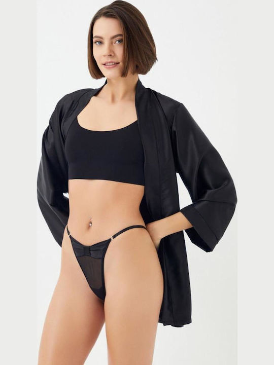 Γυναικείο String Μαύρο