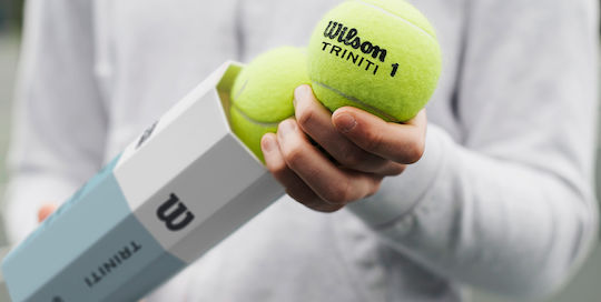 Wilson Triniti Practice Tennis Balls 3pcs