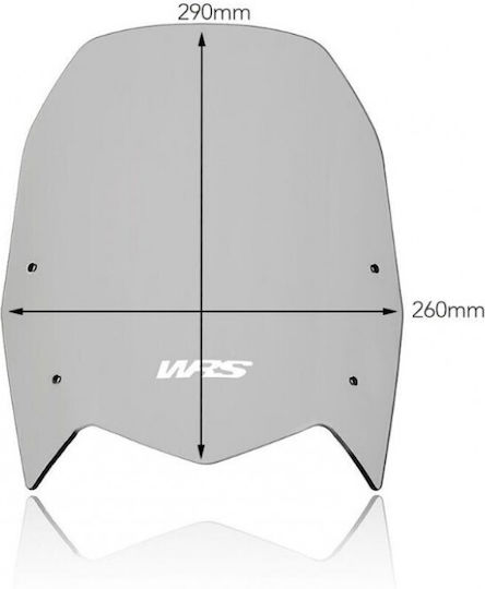Motorcycle Windshield & Windscreen Tinted Visor for Yamaha Tenere 700 / XTZ 690 2019-2020 YA016FS