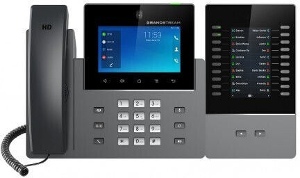Grandstream GXV3450 Ενσύρματο Τηλέφωνο IP 16 γραμμών Μαύρο